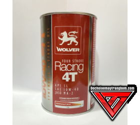 Nhớt Wolver Cao Cấp Racing Synthetic 10W40