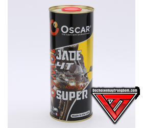Nhớt xe côn tay tổng hợp toàn phần Oscar 10W40 SN Jade 4T Super Fully Synthetic (1L)