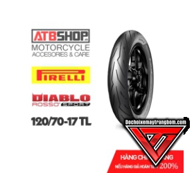 Vỏ xe Pirelli Diablo Rosso Sport 120/70-17