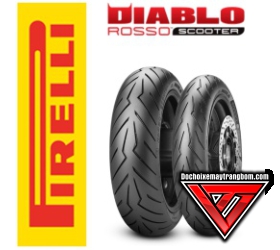 Vỏ Pirelli 130/70-12 Diablo Rosso Scooter